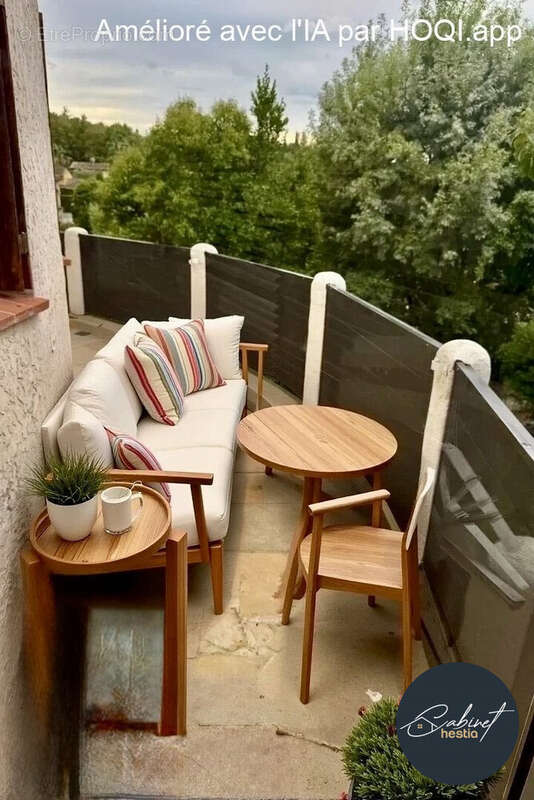 terrasse décoré par Ia - Appartement à SAINT-PAUL