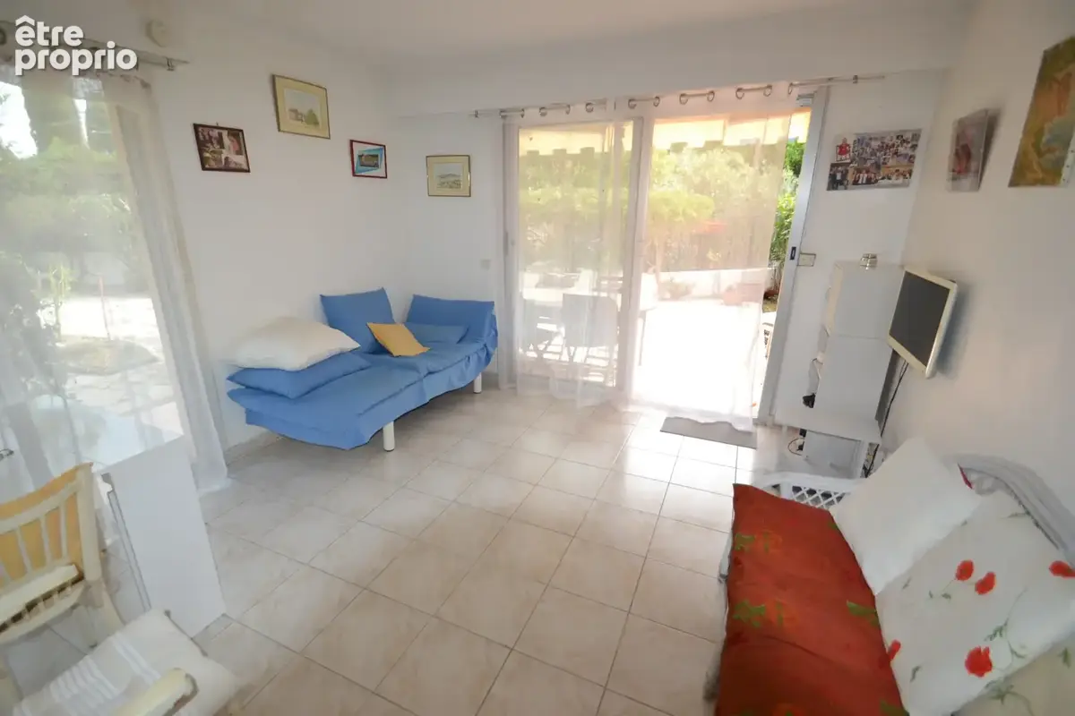 Golfe juan residentiel exclusivite 2/3 pieces 52 m2 rez de jardin parking - photo 6