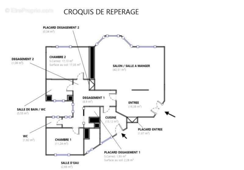 Appartement à vendre 4 pièces PARIS 17EME ARRONDISSEMENT (75) - photo 22