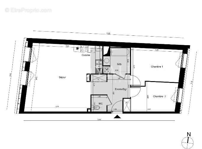 Appartement à TOULOUSE