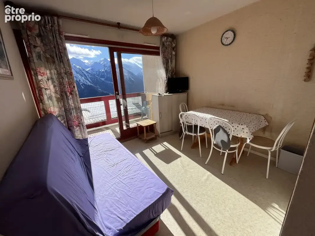 Pla d’Adet, Saint-Lary 1700 - L’Écrin des Montagnes - studio cabine - photo 4