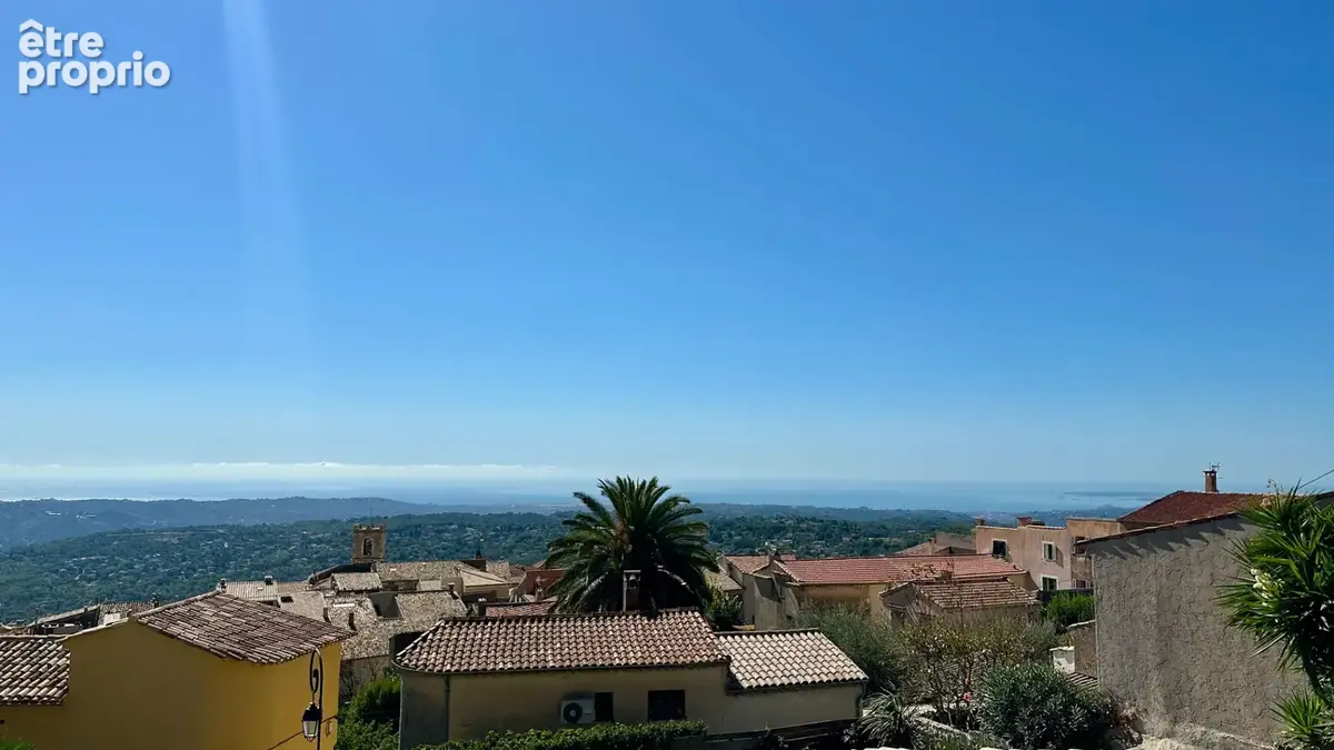 Saint Jeannet  Maison de village 3P Jardin, terrasse et vue Mer - photo 11