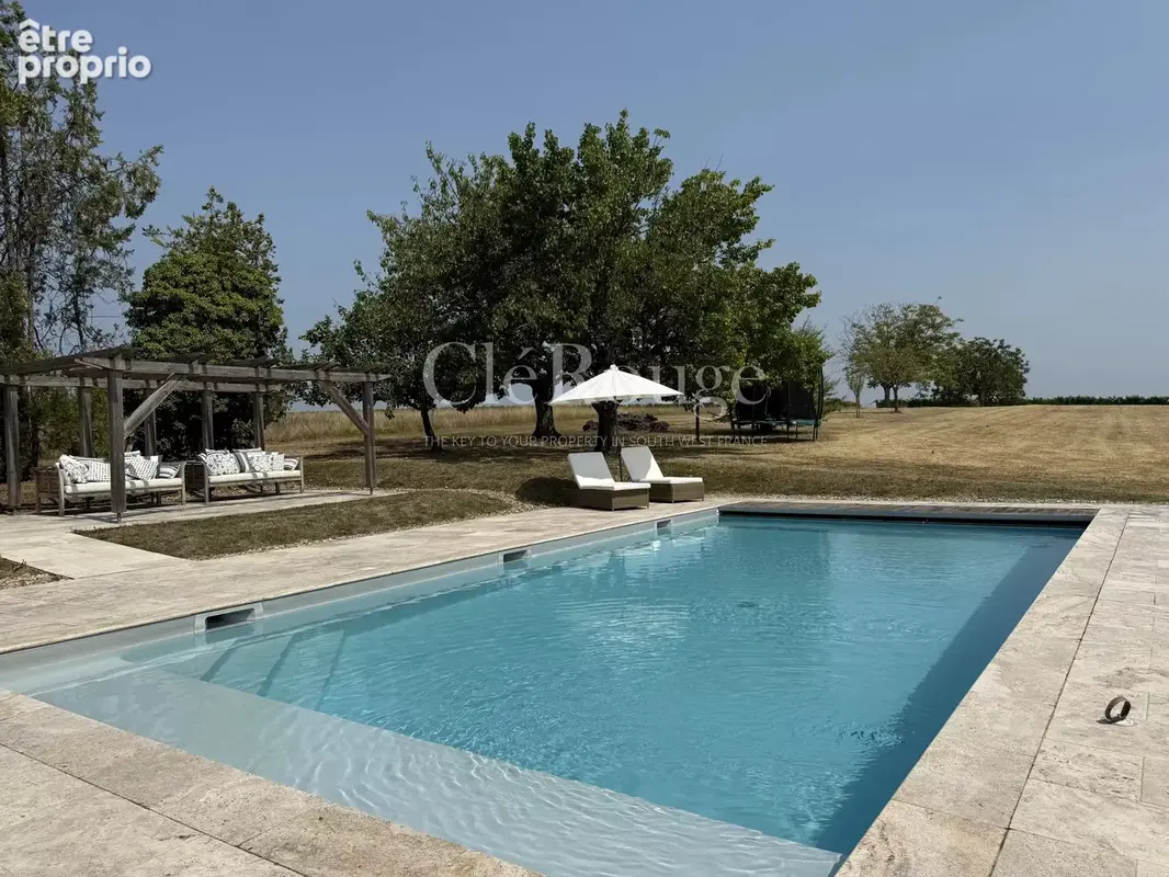 Proche de Monségur - Magnifique propriété de campagne de 6 chambres avec de magnifiques vues - photo 2
