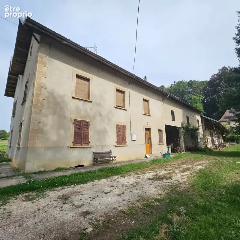 Grande Ferme en pisé  Belmont Tramonet savoie - photo 4