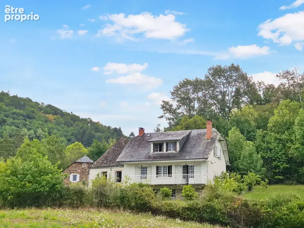 CORRÈZE. Proche d'ARGENTAT. Maison de campagne comprenant 4 chambres, une maison attenante à rénover, une dépendance et un terra - photo 6