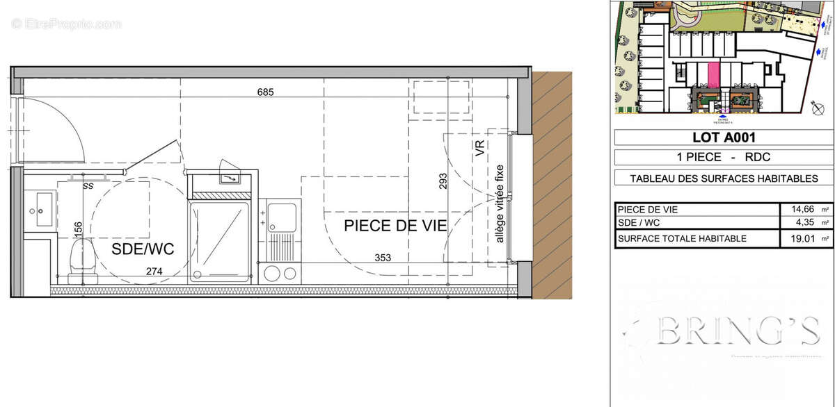 Appartement à VANDOEUVRE-LES-NANCY