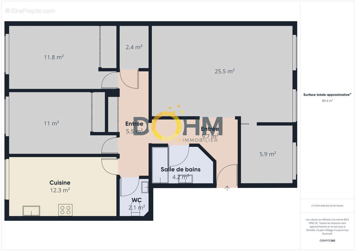 Appartement à SAINT-ETIENNE