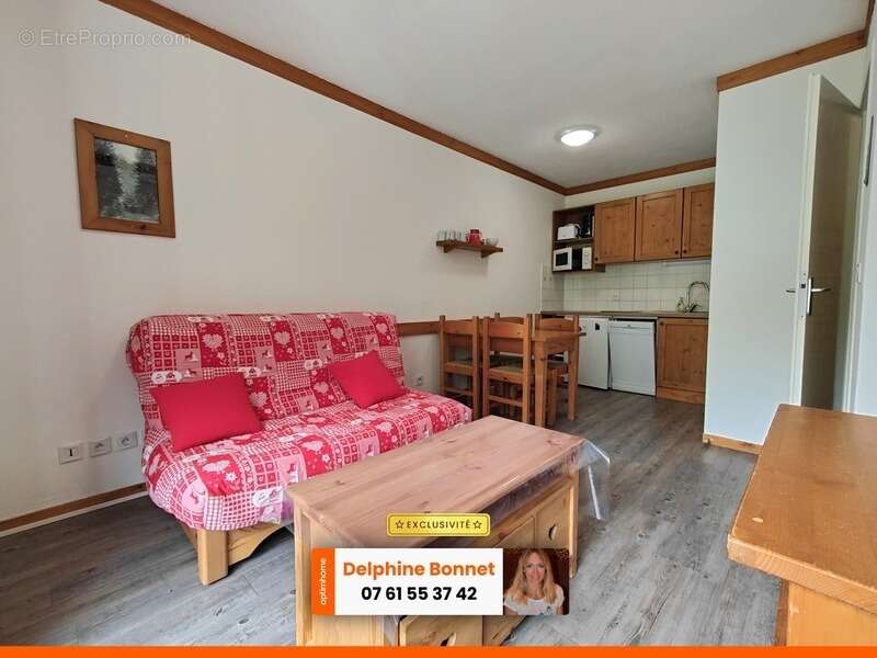 Valfréjus - Appartement 2P meublé, skis aux pieds, résidence recherchée - photo 1