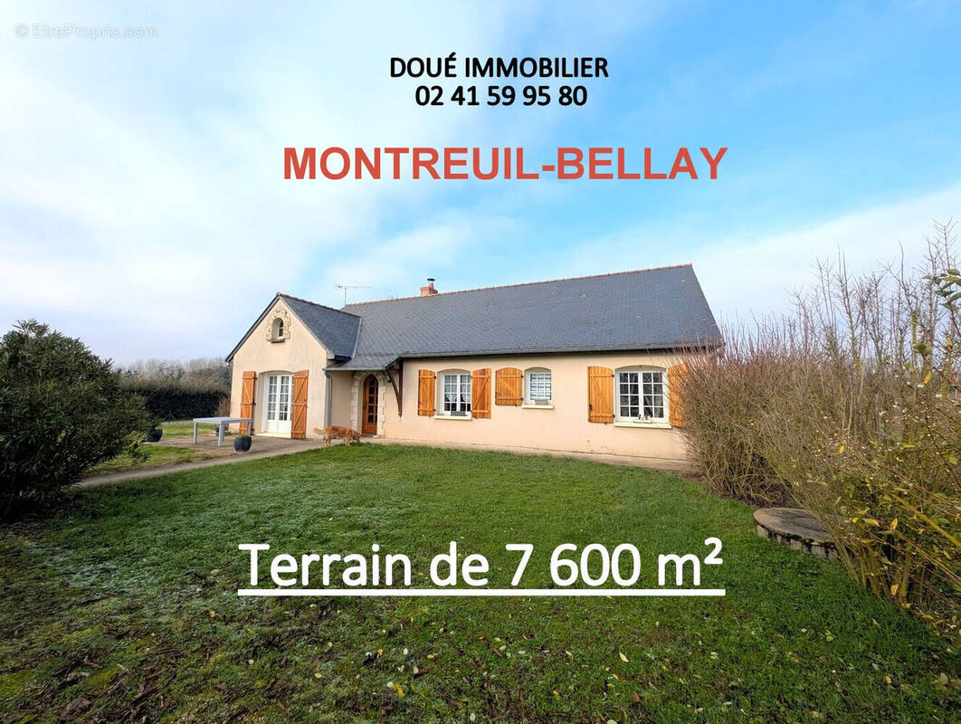 Maison à MONTREUIL-BELLAY