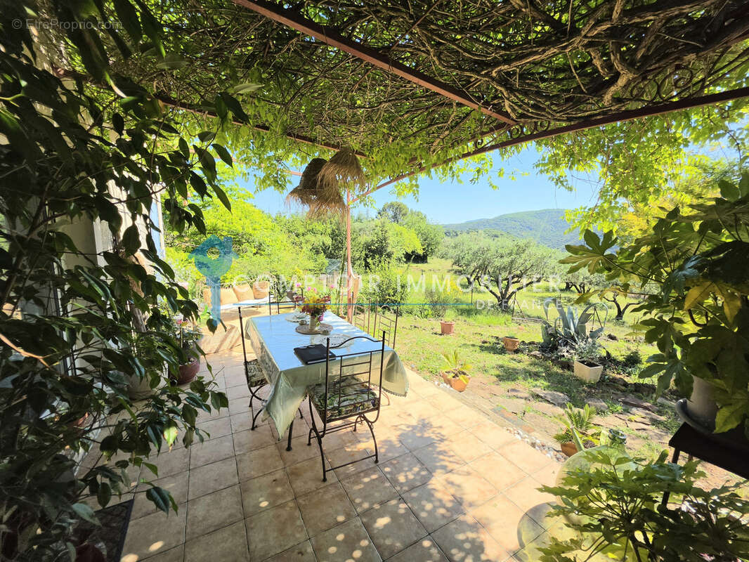 Dépt Hérault (34) - Olmet et Villecun - À vendre - Maison T4/T5 d'environ 120m2, parcelle de 2965m2, terrasse, - photo 7