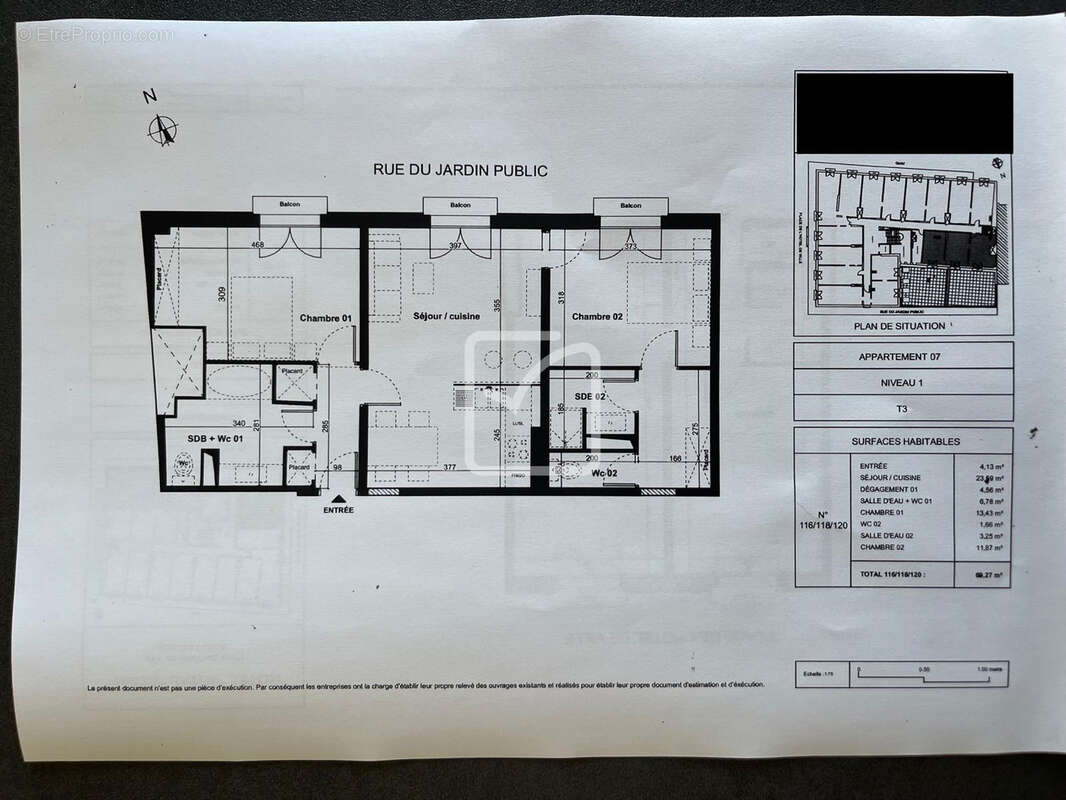 Appartement à LE BUGUE