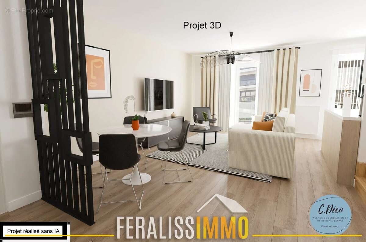 F4 en duplex tout neuf ! - photo 3