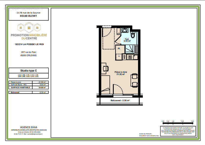 Appartement à OLIVET