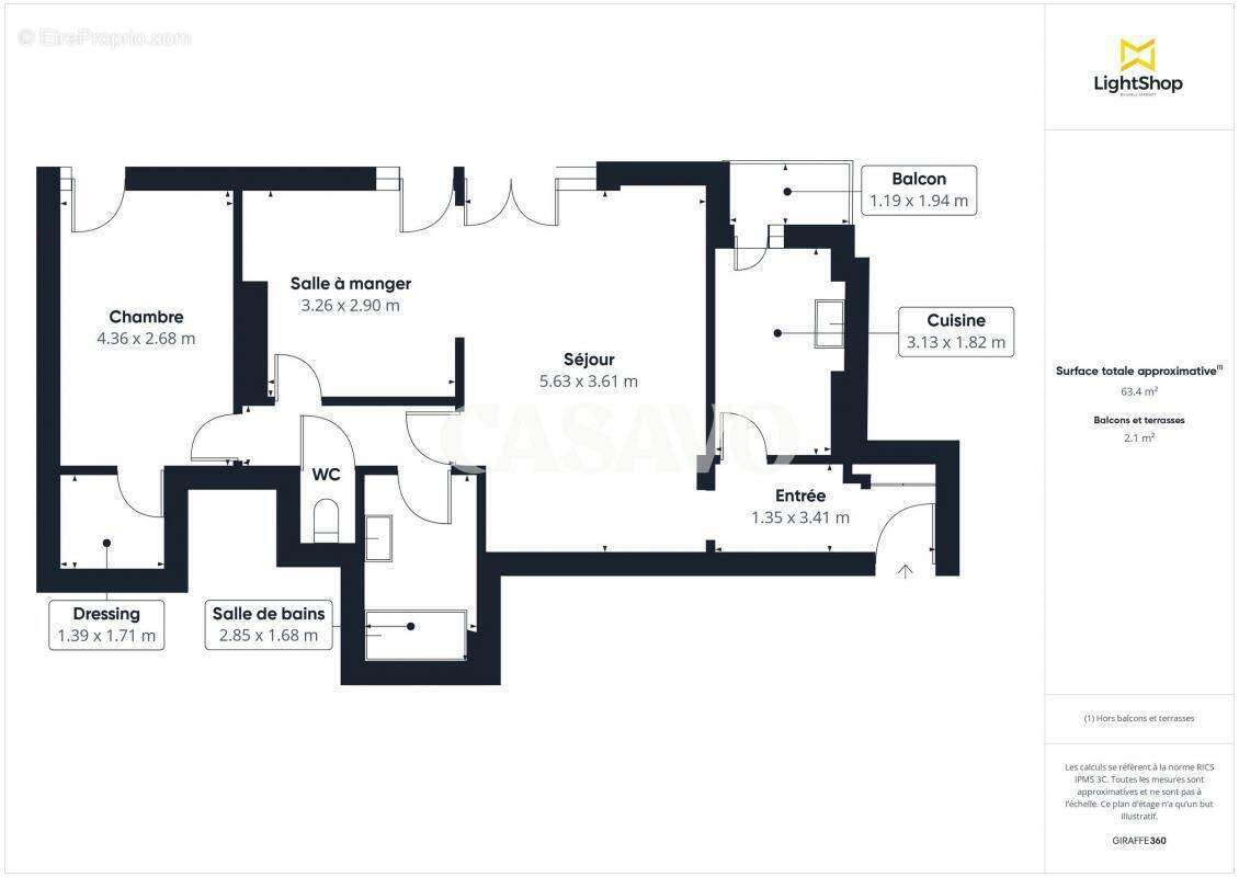 Appartement à CLAMART