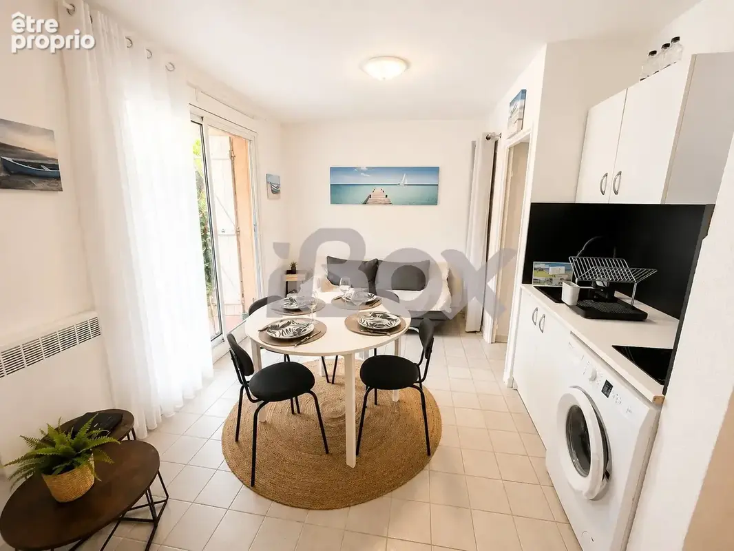 Bandol - appartement t2 de 26 m2 en rez de jardin avec cave et parking collectif - photo 6