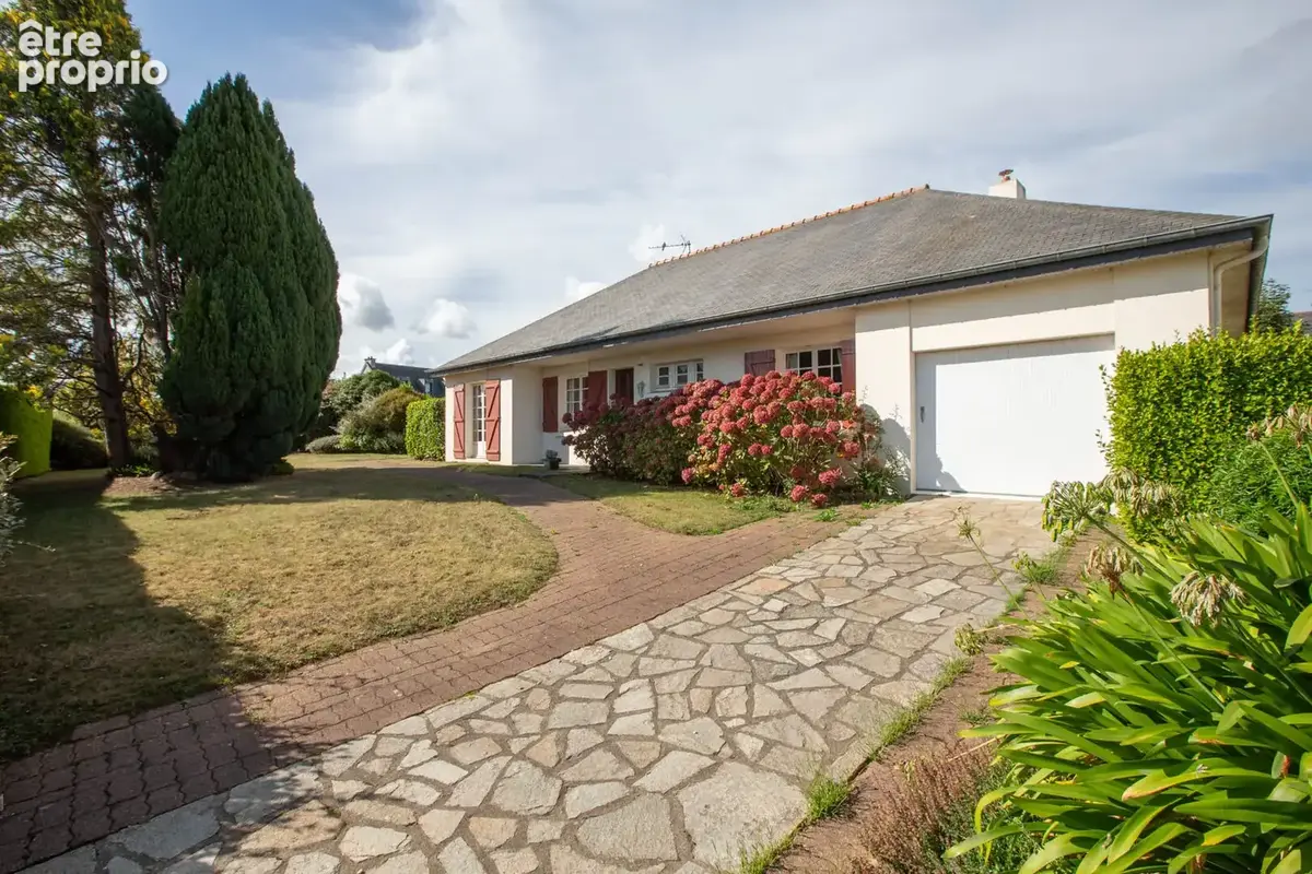 Maison de plain-pied sur 1200m² de terrain - bourg de langueux - photo 16