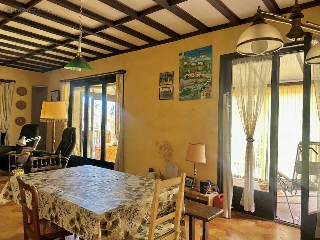CHAMELET - Maison avec vue panoramique, au calme et 4 000 m² de terrain plat - photo 6