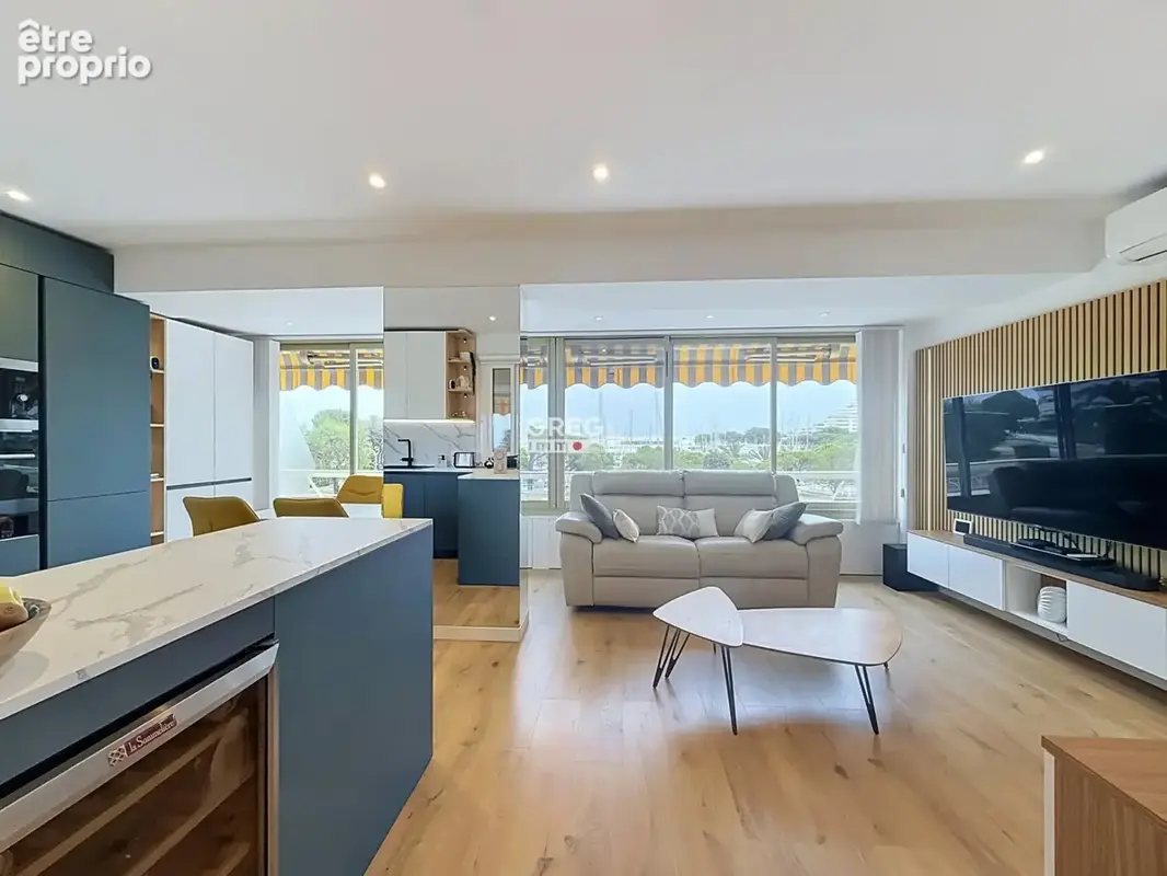 Appartement 3 pièces à Villeneuve-Loubet plage, Marina Baie - photo 2