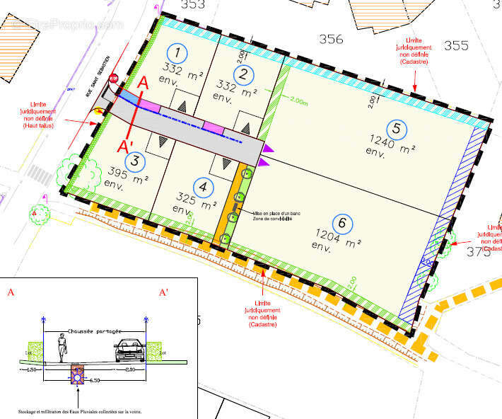 Terrain à SAINT-CYR-LE-GRAVELAIS