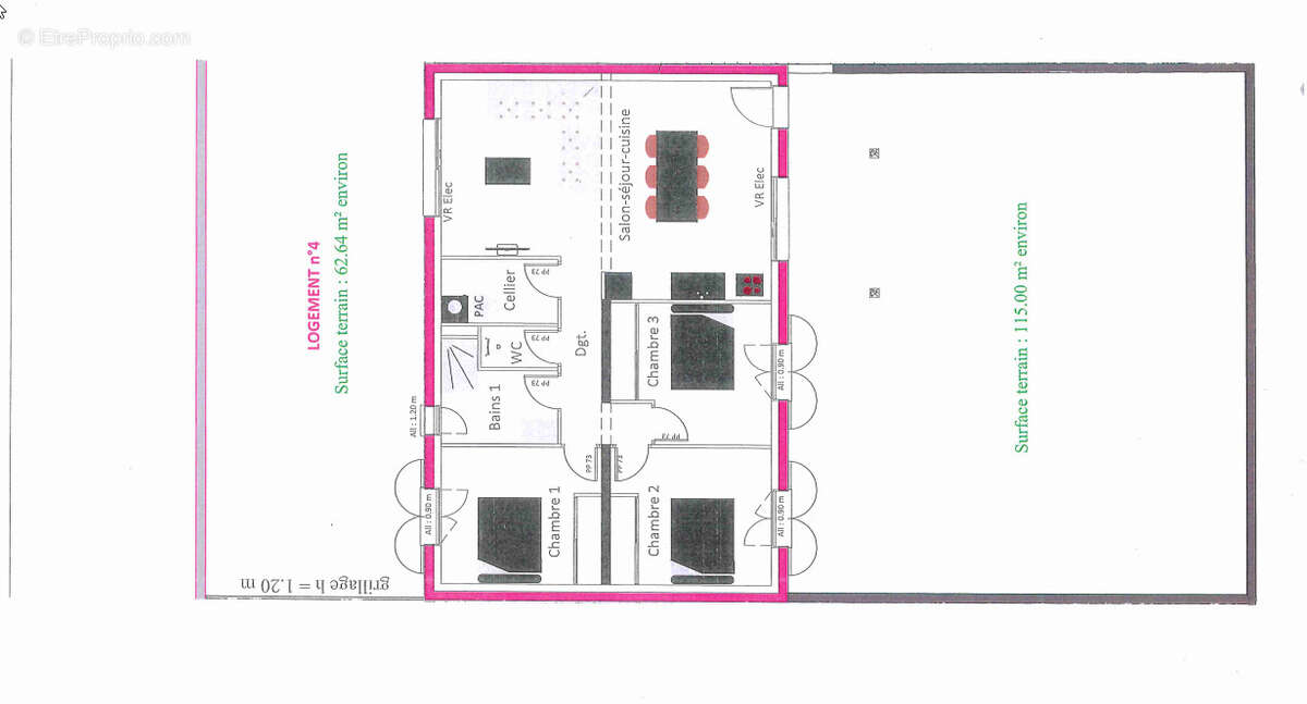 Appartement à CHORGES