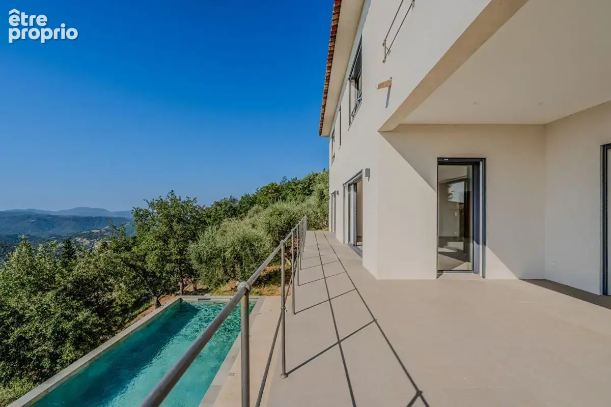 Villa neuve contemporaine vue  panoramique  Proche Cabris - photo 4