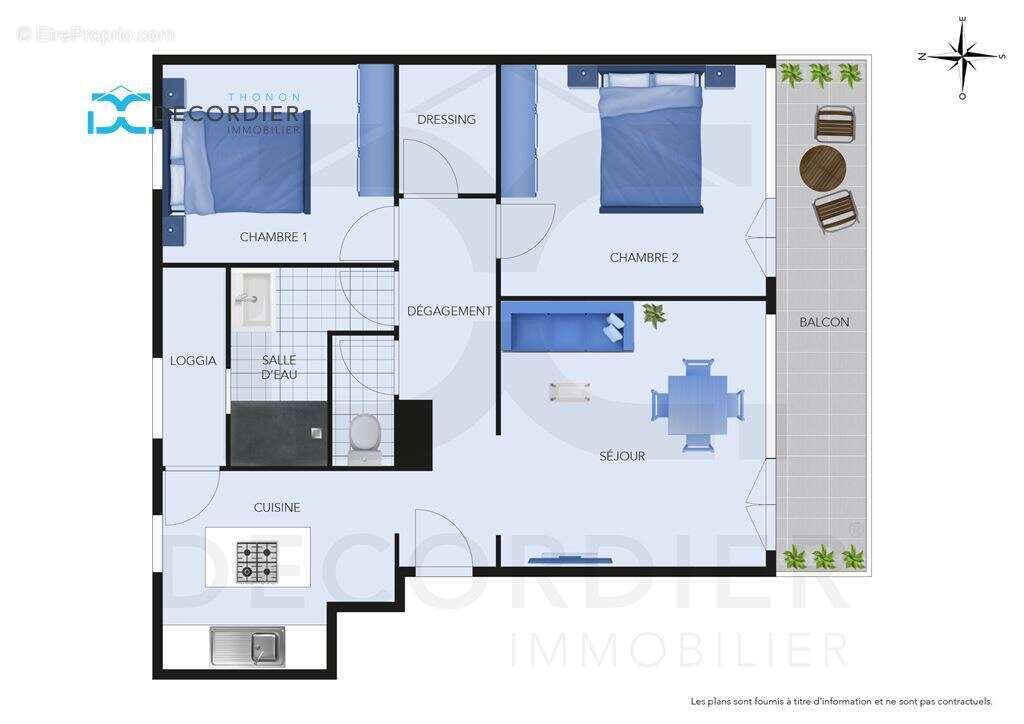 Appartement à THONON-LES-BAINS