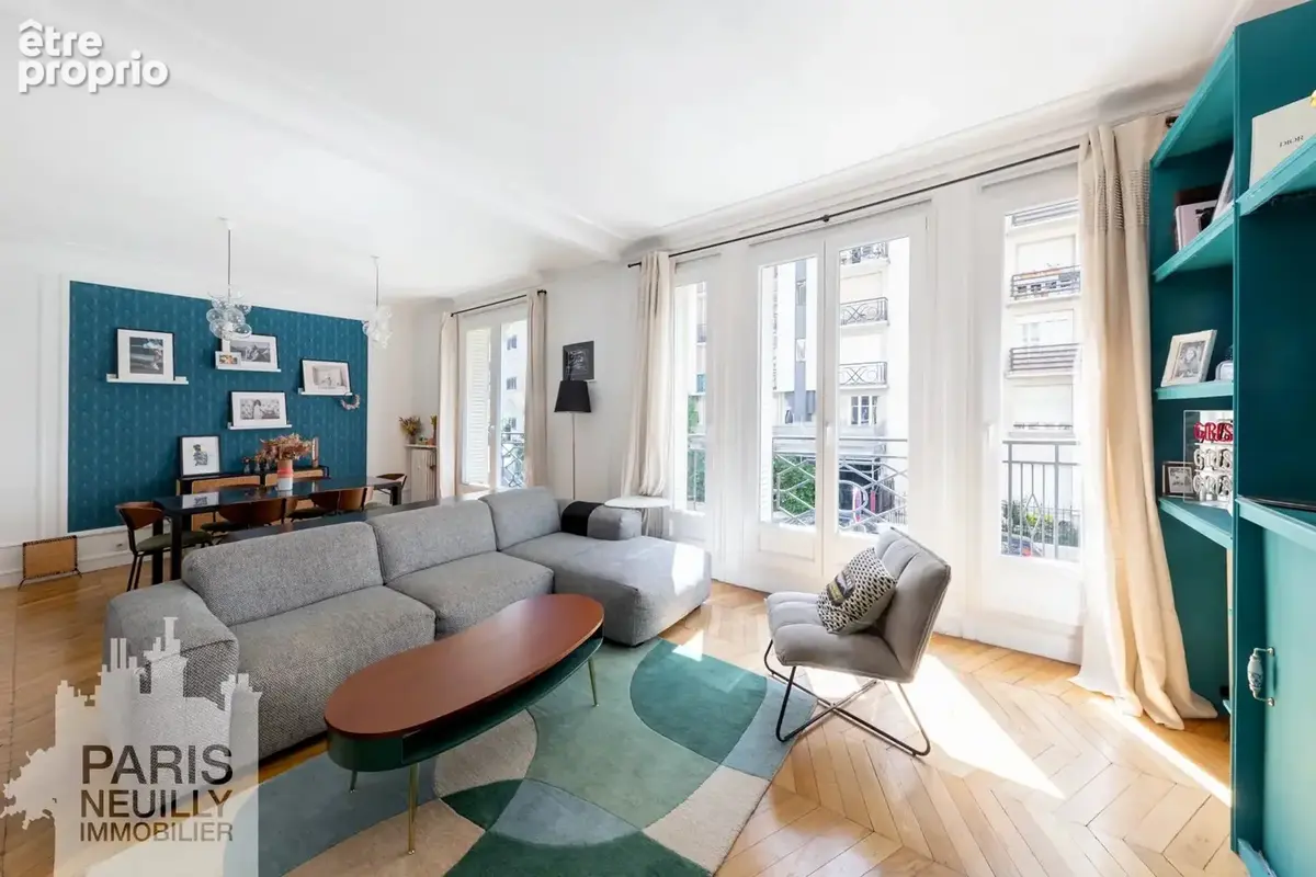 17eme - ternes - maillot - beau  4 pieces 2 ou 3 chambres - photo 2