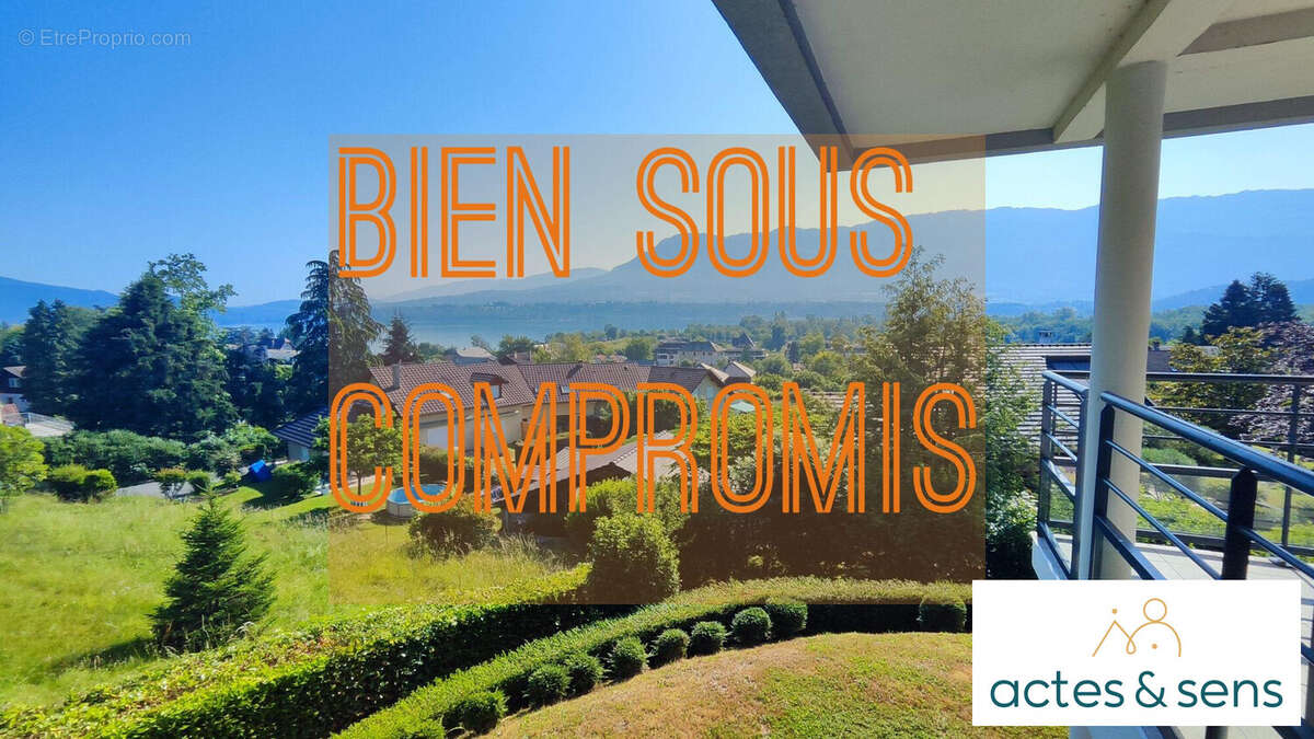 Appartement à LE BOURGET-DU-LAC