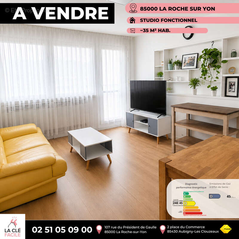 Appartement à LA ROCHE-SUR-YON