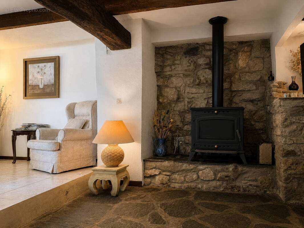 Maison de caractère en pierre avec piscine et sauna à la caunette - photo 5