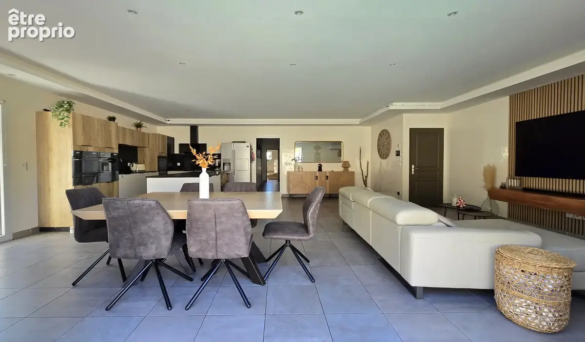 Villa contemporaine 2018 de 150m2  dpe a  piscine pierre de bali  300m du village  caumont-sur-durance - photo 4