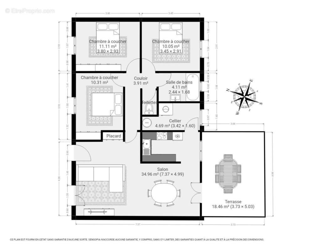 Vente Maison Saint-chamassy(24260) 216 500ï¿œ - photo 3