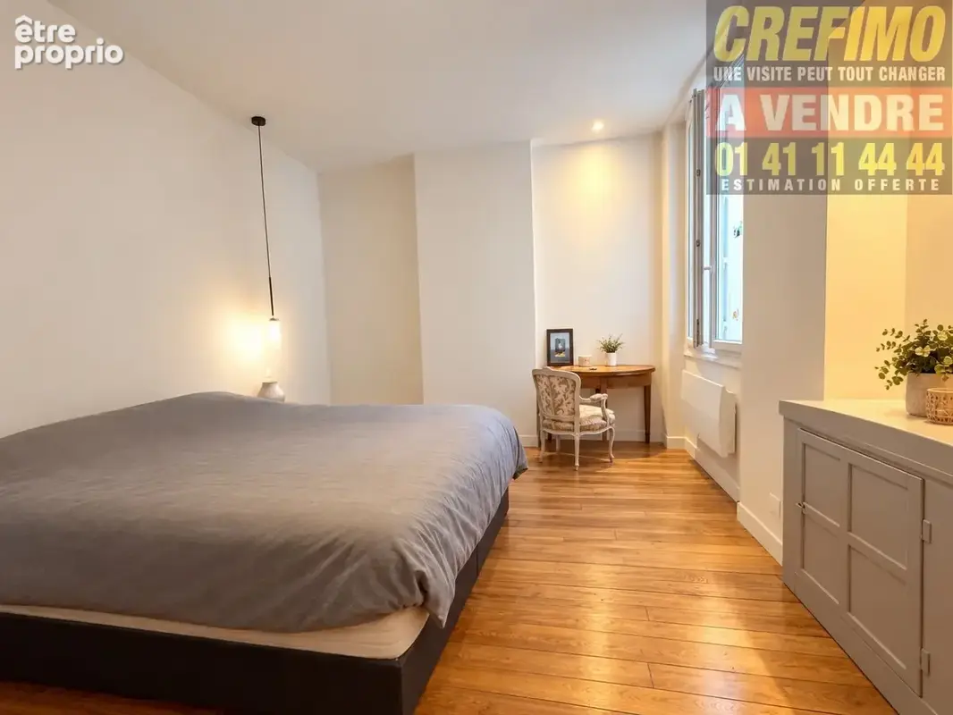 Entre la gare est la mairie ! appartement trois pièces avec parquet chêne - photo 7