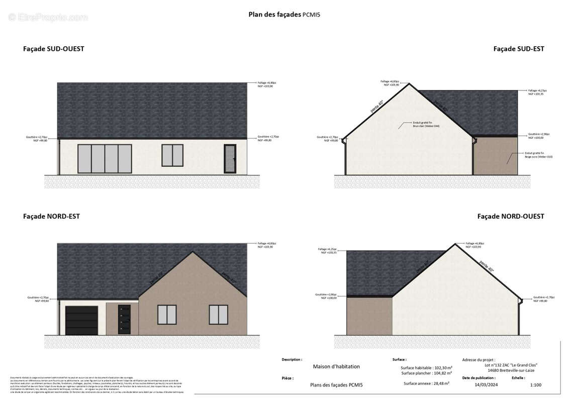 Maison à BRETTEVILLE-SUR-LAIZE