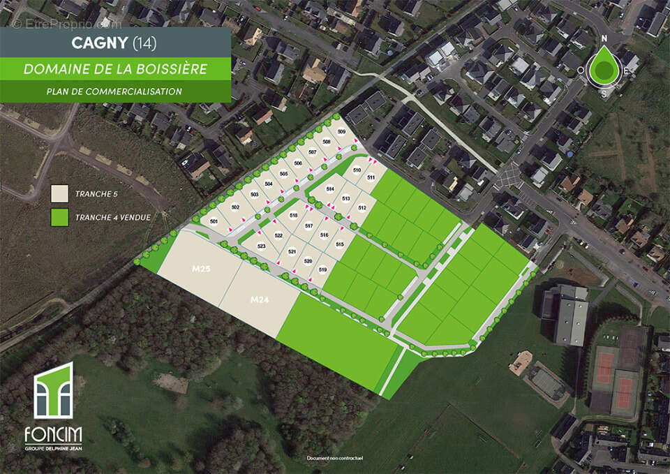 Terrain à CAGNY