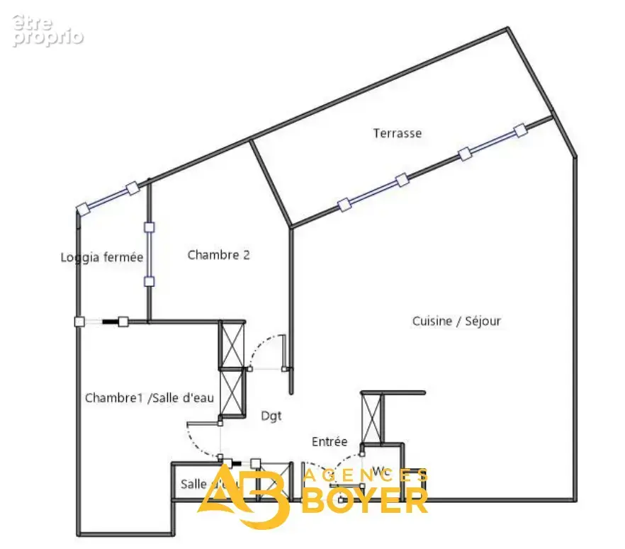 Appartement T3 de 63.57 m2 à vendre Bandol centre   Terrasse, ascenseur et garage - photo 13