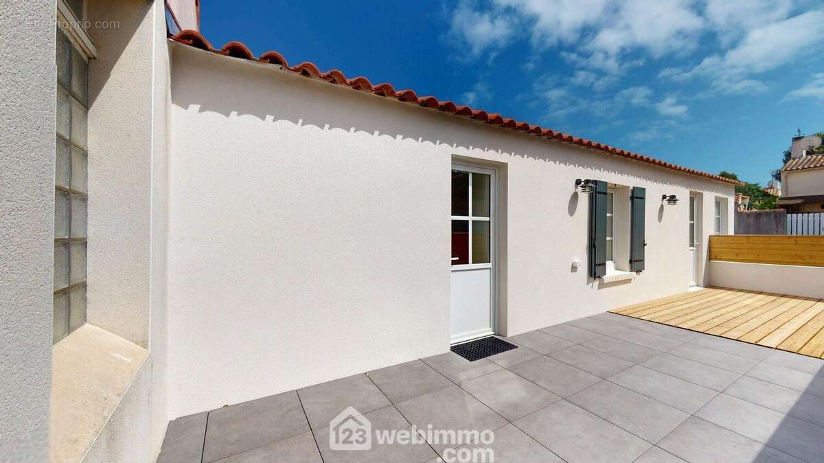 Façade - Maison à JARD-SUR-MER