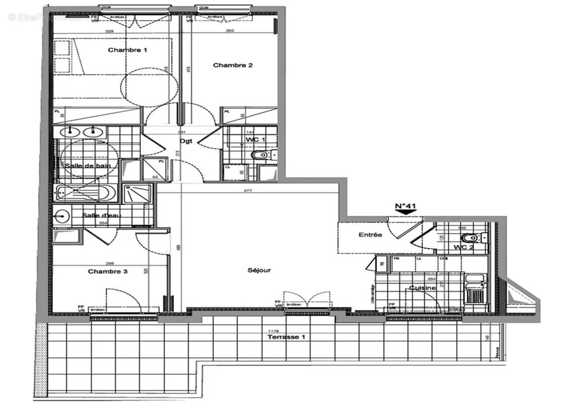 Appartement à CHARENTON-LE-PONT