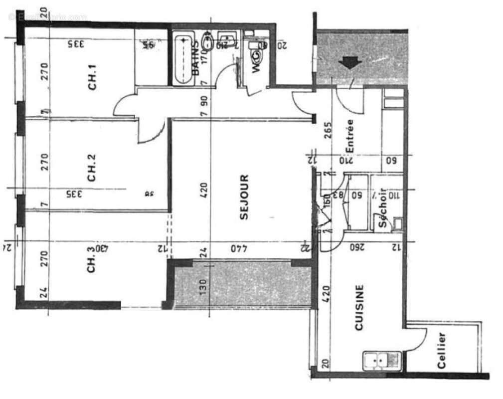 Appartement à AUBERVILLIERS