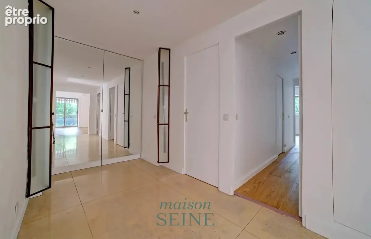 Neuilly sur Seine - Appartement 4 pièces avec 25 m² de balcon sur jardin - photo 4