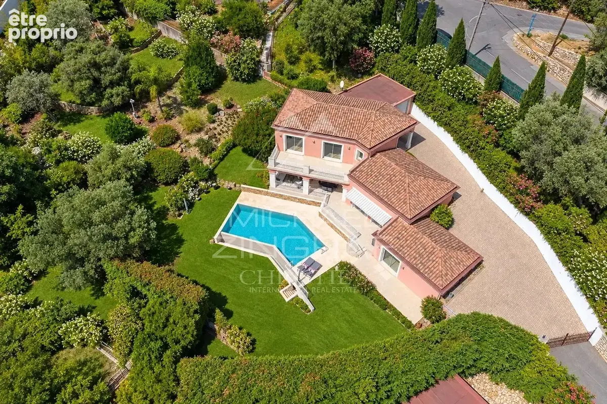 Cannes - mandelieu la napoule - propriété vue mer dans domaine privé - photo 9