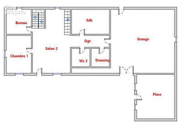 Maison en pierre rénovée de 150 m²  4 chambres dépendances  terrain clos  1489m² - photo 17