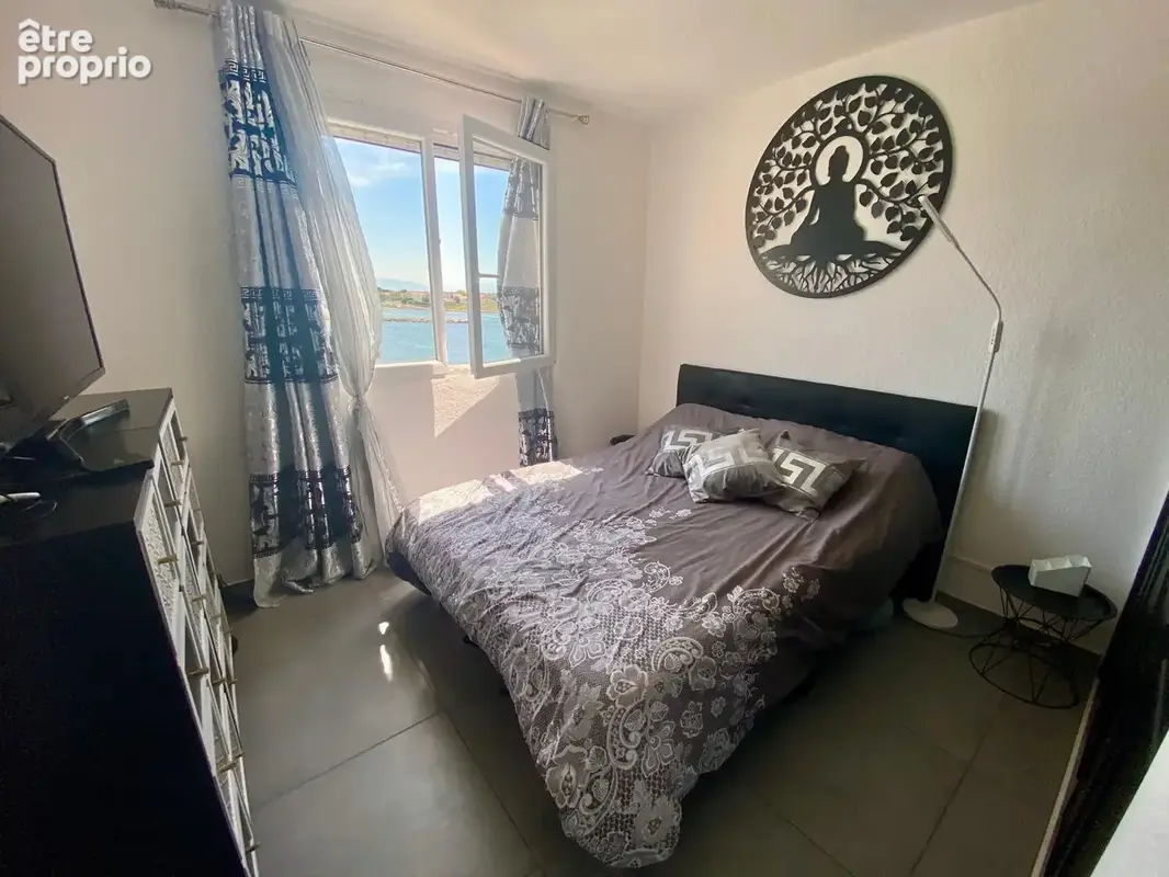 Le Barcarès   Résidence Nautica  Appartement T2 avec vue sur le lac marin et le Canigou - photo 10