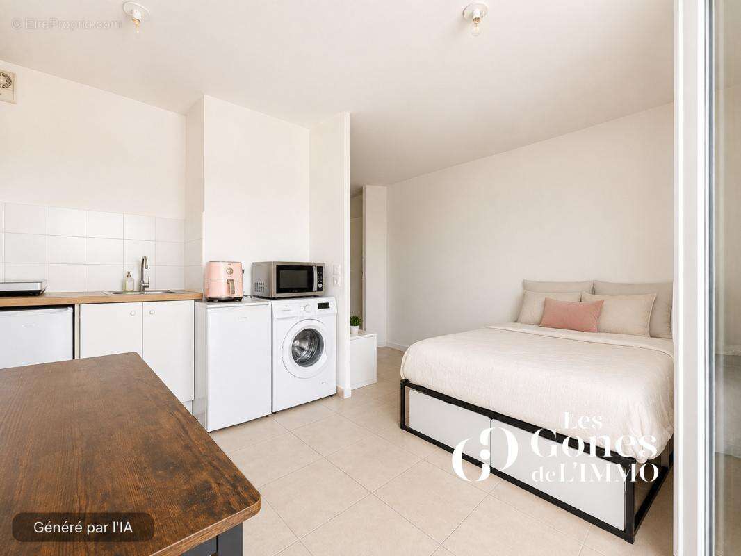 Investissement locatif    Studio 24,39 m2 à Bron  résidence - photo 2