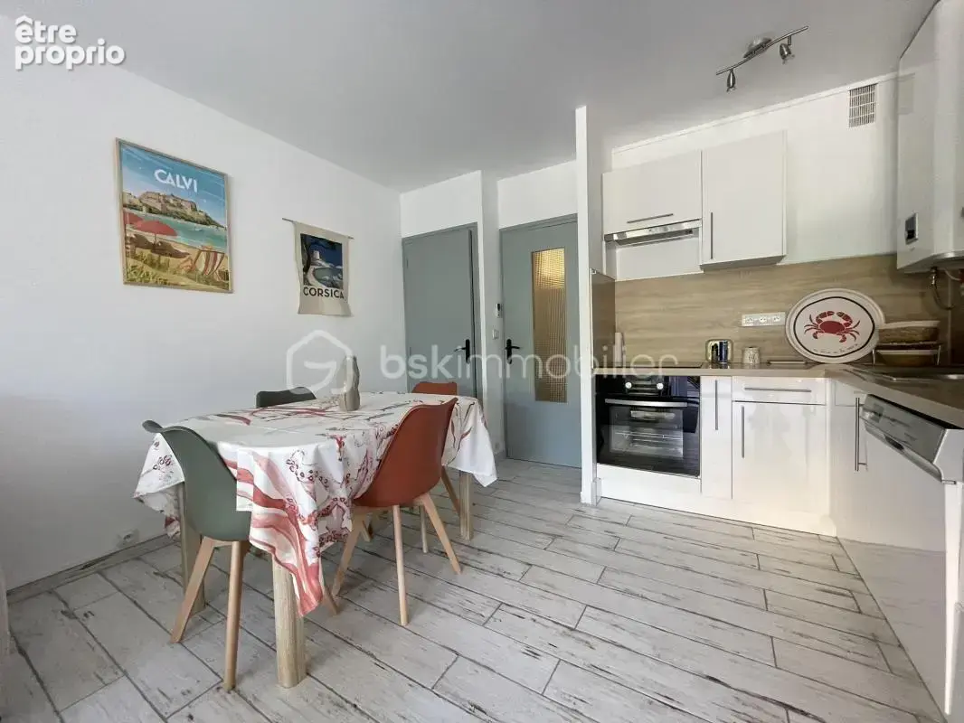 Studio cabine rénové et meublé avec loggia, terrasse et parking – Le Grau-du-Roi, secteur Boucanet - photo 9