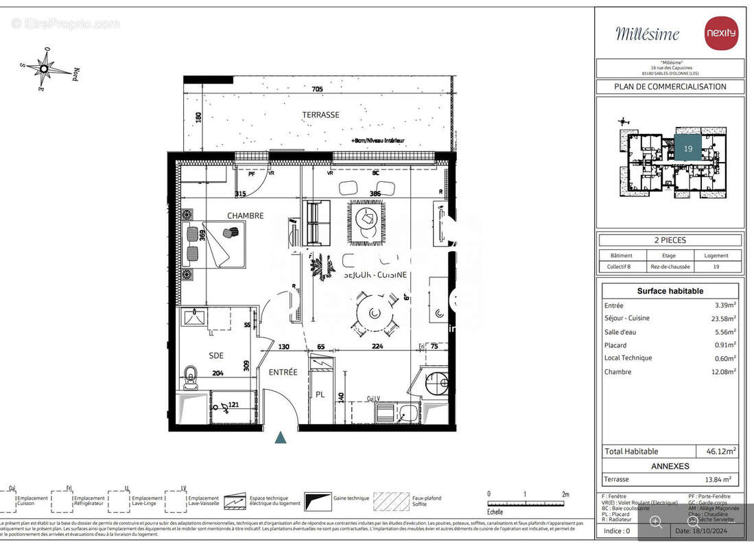 Appartement à LES SABLES-D&#039;OLONNE