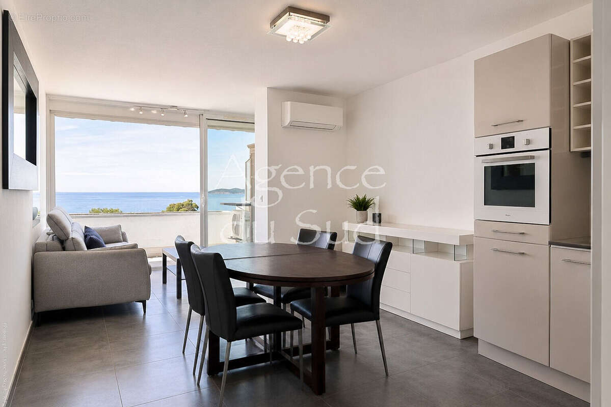 Appartement T1bis pleine vue mer avec stationnement - photo 2