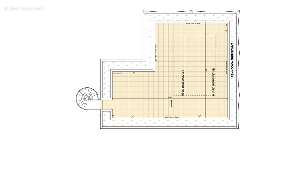 Montpellier, Dpt Hérault (34), Appartement Rooftop d'exception de 108,20 m². Terrasse 116 m² - photo 7