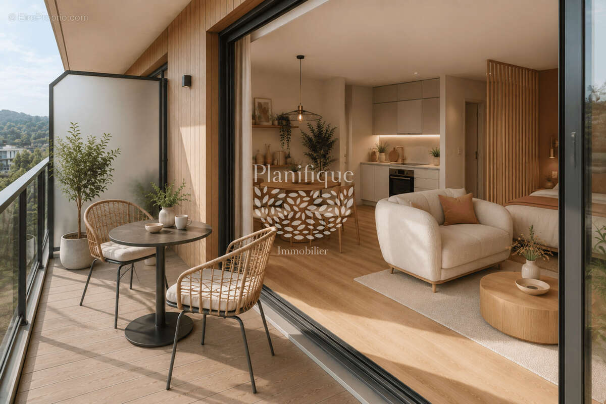 Ferney-Voltaire un studio baigné de lumière proche de la Suisse - photo 8