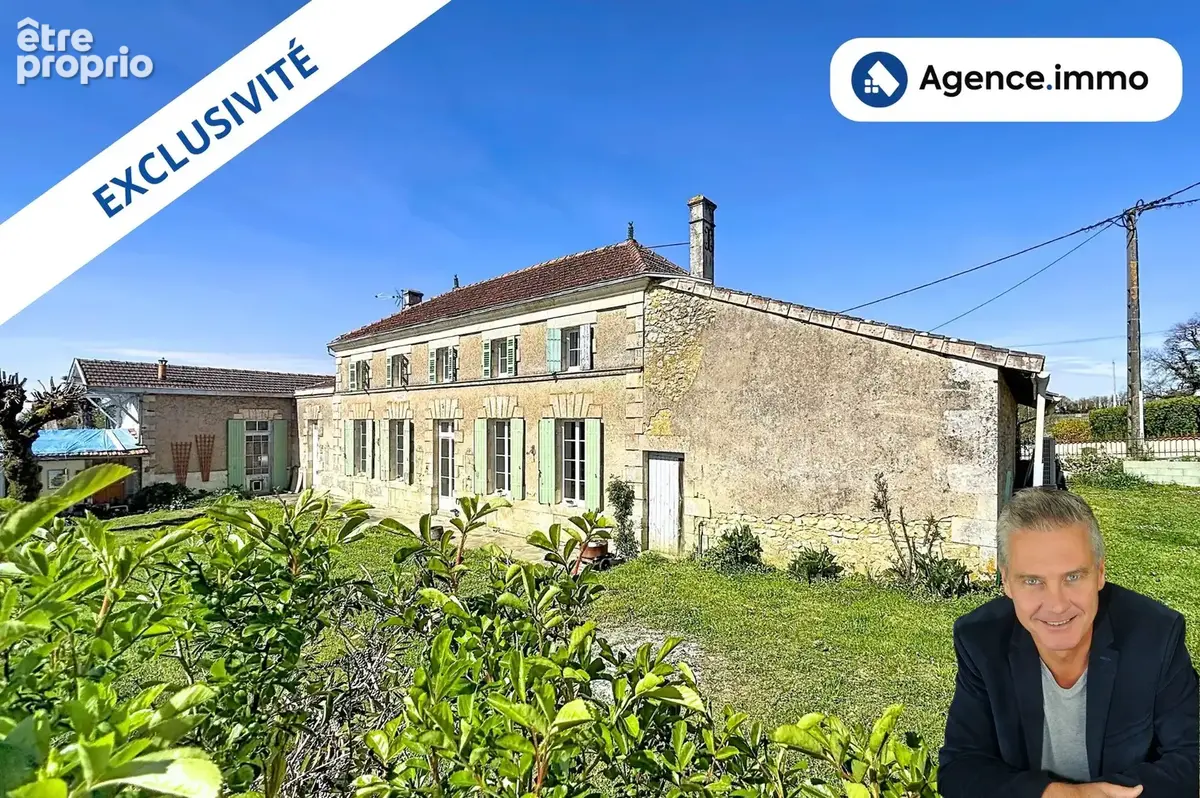 Maison à SAINT-BONNET-SUR-GIRONDE